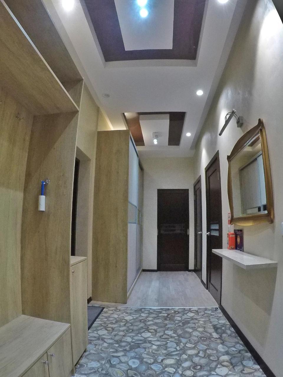Apartment On Dragomirova Kiew Exterior foto